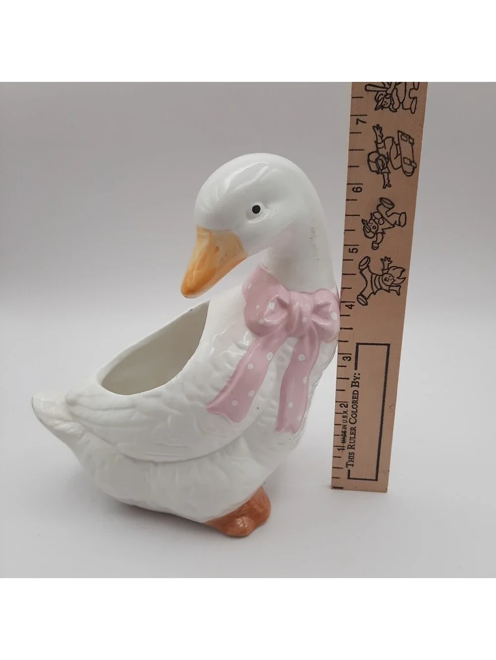Vtg Ceramic Duck Goose 6.5